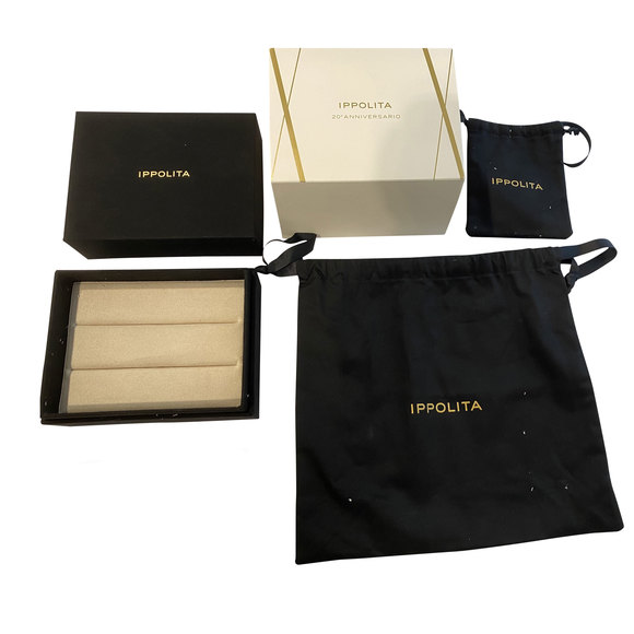 Ippolita Stardust Oval Link Drop Diamond Earring in 18K Yellow Gold 4.24 CTW - Picture 3 of 3